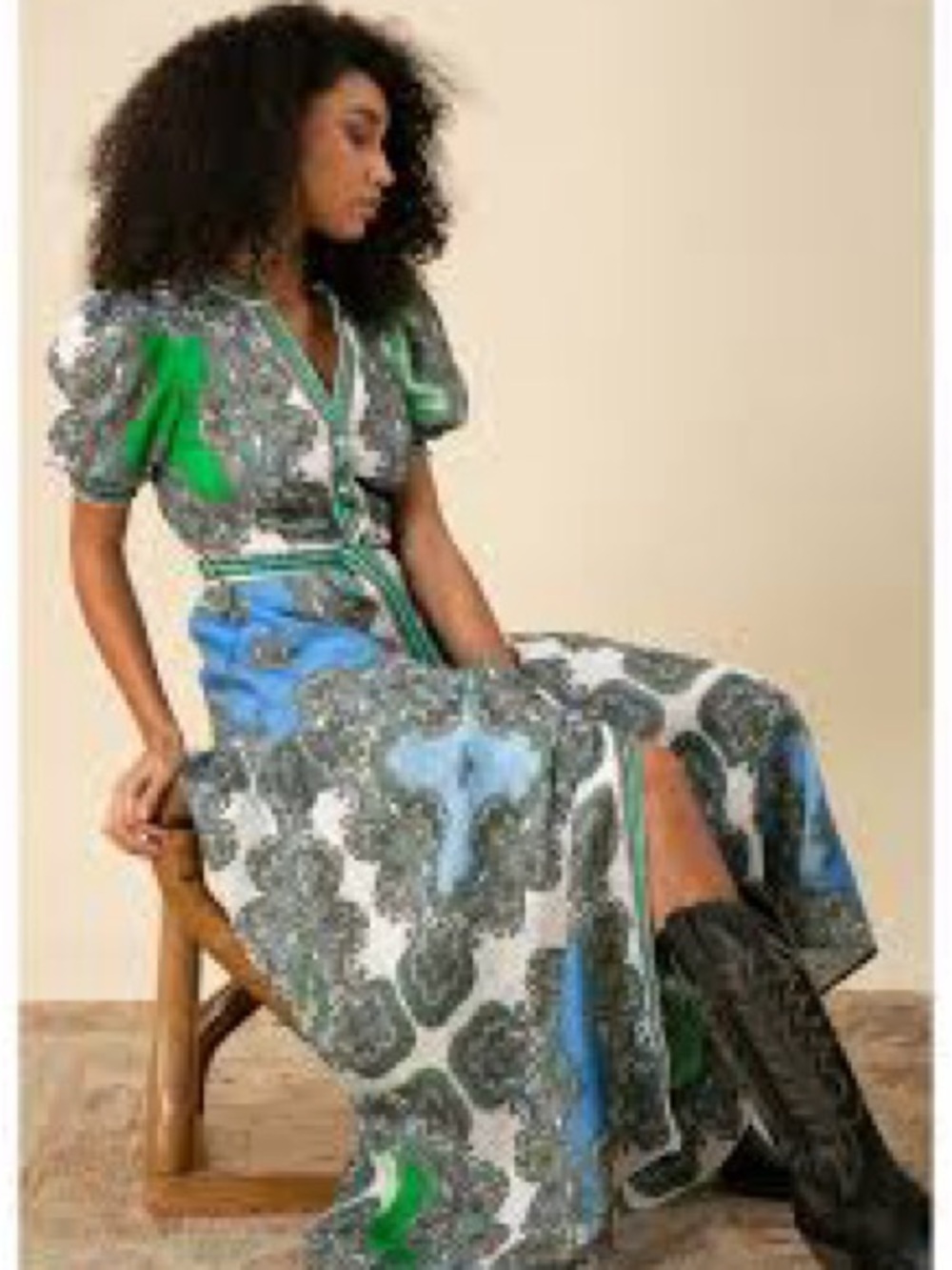 Hale Bob Elianna linen dress.